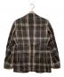 ETRO (エトロ) チェックテーラードジャケット ブラック サイズ:SIZE 48：24000円