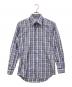 ETRO（エトロ）の古着「チェックシャツ」｜ブルー