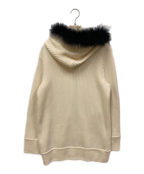 BURBERRY GOLF（バーバリーゴルフ）BURBERRY GOLF (バーバリーゴルフ) ジップファーパーカー ホワイト サイズ:SIZE 3の古着・服飾アイテム