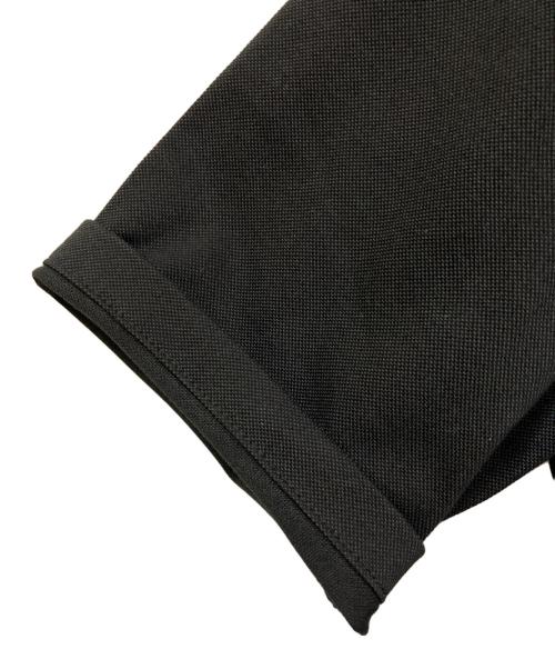 LACOSTE（ラコステ）LACOSTE (ラコステ) バンドカラーオープンシャツ ブラック サイズ:SIZE Mの古着・服飾アイテム