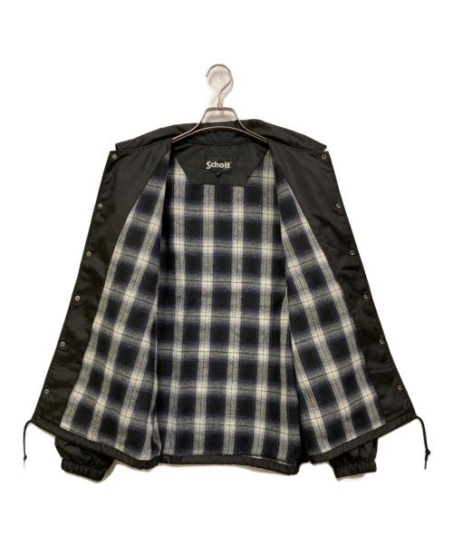 Schott（ショット）Schott (ショット) コーチジャケット ブラック サイズ:SIZE Lの古着・服飾アイテム
