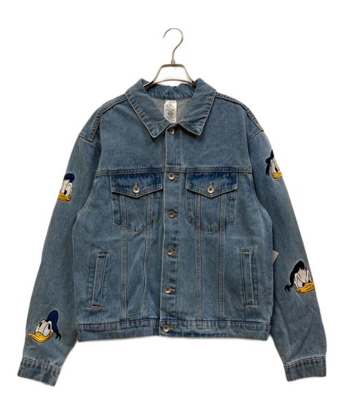 DISNEY（ディズニー）Disney (ディズニー) デニムジャケット インディゴ サイズ:SIZE L 未使用品の古着・服飾アイテム