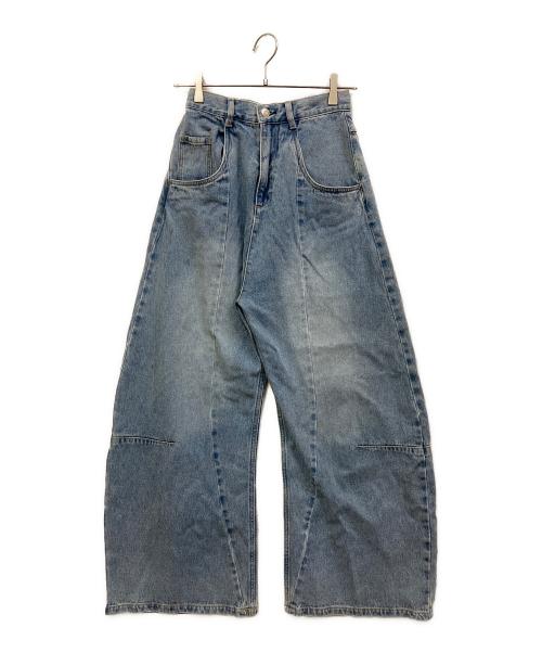 DONOBAN（ドノバン）DONOBAN (ドノバン) ハイウエストカーブデニム インディゴ サイズ:SHORTの古着・服飾アイテム