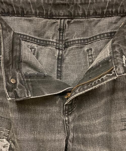 POLO RALPH LAUREN（ポロ・ラルフローレン）POLO RALPH LAUREN (ポロ・ラルフローレン) パッチワークデニムパンツ ブラック サイズ:SIZE 32の古着・服飾アイテム