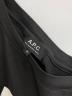 中古・古着 A.P.C. (アーペーセー) ロゴプリントTシャツ ブラック サイズ:M：8000円