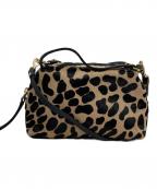 GIANNI CHIARINIジャンニ キアリーニ）の古着「2WAYハラコショルダーバッグ」｜ベージュ