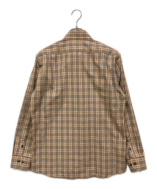 BURBERRY BLACK LABEL（バーバリーブラックレーベル）BURBERRY BLACK LABEL (バーバリーブラックレーベル) ノバチェックシャツ ベージュ サイズ:SIZE 2の古着・服飾アイテム