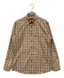 BURBERRY BLACK LABEL（バーバリーブラックレーベル）の古着「ノバチェックシャツ」｜ベージュ