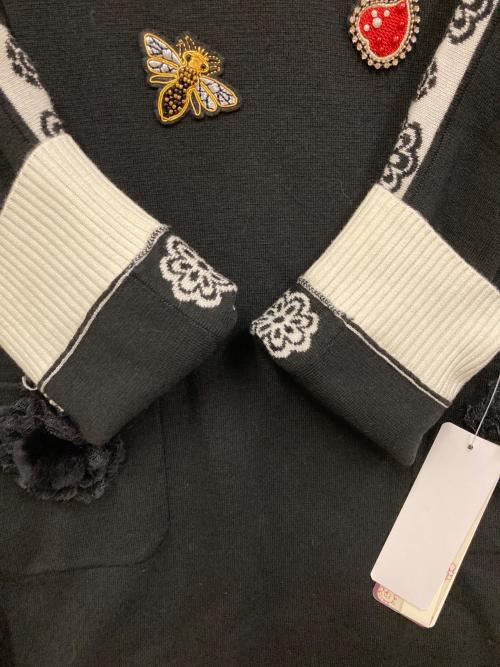 Super Beauty（スーパービューティ）Super Beauty (スーパービューティ) ニットワンピース ブラック サイズ:SIZE 42の古着・服飾アイテム