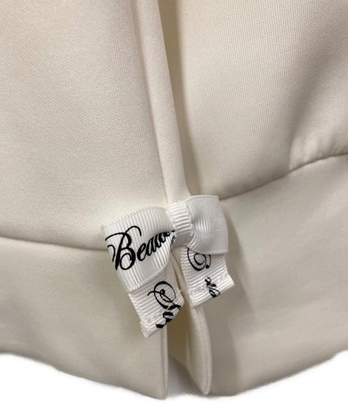 Super Beauty（スーパービューティ）Super Beauty (スーパービューティ) ジップパーカー パールNo.5 ホワイト サイズ:SIZE 40の古着・服飾アイテム