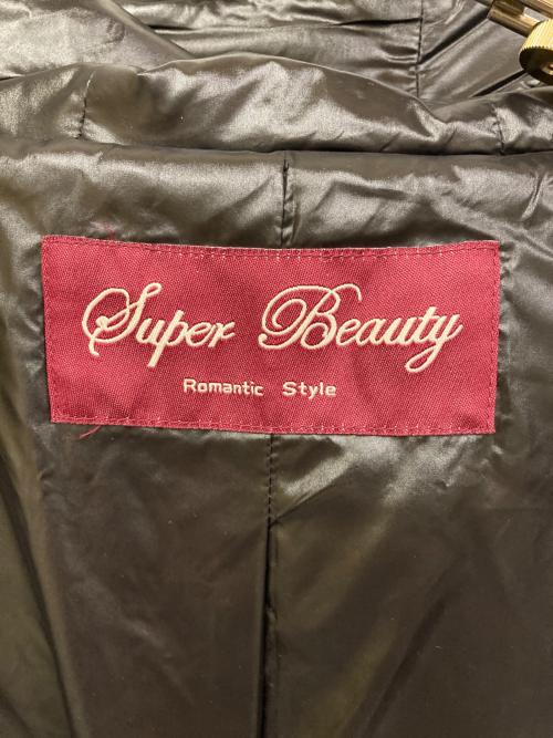 Super Beauty（スーパービューティ）Super Beauty (スーパービューティ) ボア切替ダウンジャケット ブラック サイズ:SIZE 42の古着・服飾アイテム