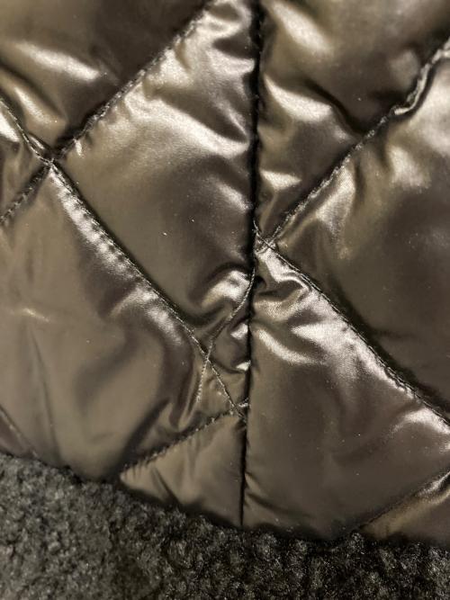 Super Beauty（スーパービューティ）Super Beauty (スーパービューティ) ボア切替ダウンジャケット ブラック サイズ:SIZE 42の古着・服飾アイテム