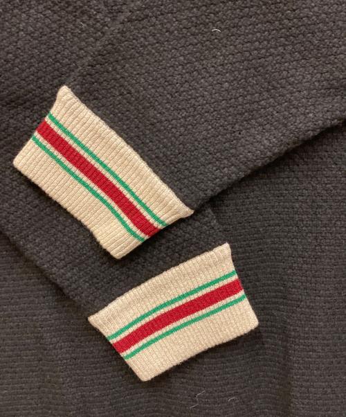 Super Beauty（スーパービューティ）Super Beauty (スーパービューティ) 花柄刺繍ロングカーディガン ブラック サイズ:SIZE 42 未使用品の古着・服飾アイテム