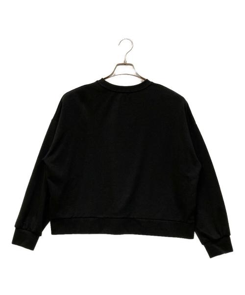 VIVIENNE TAM（ヴィヴィアンタム）VIVIENNE TAM (ヴィヴィアンタム) ドラゴン刺繍カットソー ブラック サイズ:SIZE 38の古着・服飾アイテム