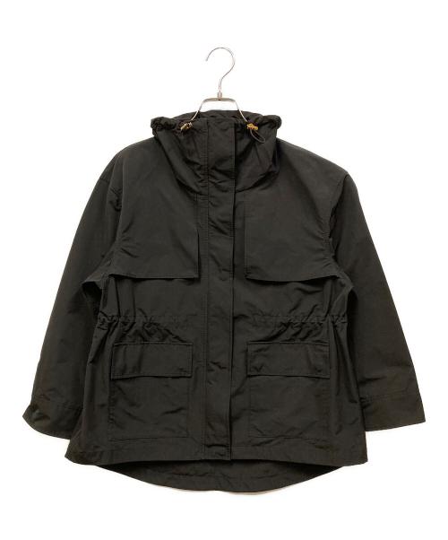 23区（ニジュウサンク）23区 (ニジュウサンク) ブライトウェザークロス ブルゾン ブラック サイズ:SIZE 32の古着・服飾アイテム