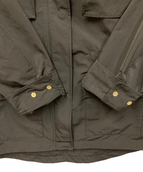 23区（ニジュウサンク）23区 (ニジュウサンク) ブライトウェザークロス ブルゾン ブラック サイズ:SIZE 32の古着・服飾アイテム