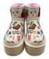 UGG (アグ) Classic Platform Pop Sketch ホワイト サイズ:SIZE 22cm：8000円