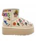 中古・古着 UGG (アグ) Classic Platform Pop Sketch ホワイト サイズ:SIZE 22cm：8000円