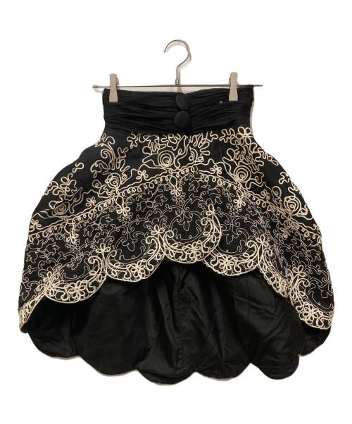 Christian Lacroix（クリスチャン ラクロワ）Christian Lacroix (クリスチャン ラクロワ) ポンチョ ブラック サイズ:SIZE 36の古着・服飾アイテム