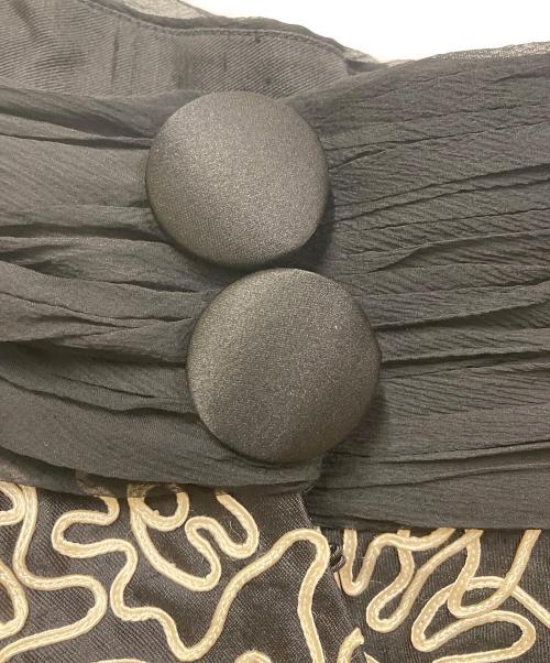 Christian Lacroix（クリスチャン ラクロワ）Christian Lacroix (クリスチャン ラクロワ) ポンチョ ブラック サイズ:SIZE 36の古着・服飾アイテム