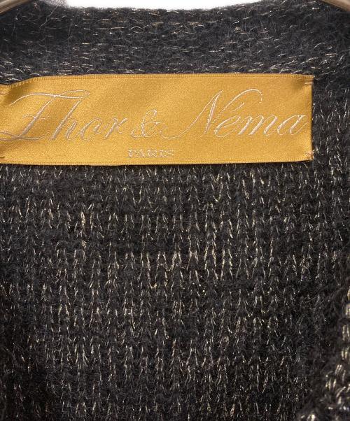 Zhor&Nema（ゾー&ネマ）ZHOR&NEMA (ゾー&ネマ) ノーカラージャケット ブラック サイズ:SIZE Mの古着・服飾アイテム