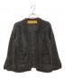 ZHOR&NEMA（ゾー&ネマ）の古着「ノーカラージャケット」｜ブラック