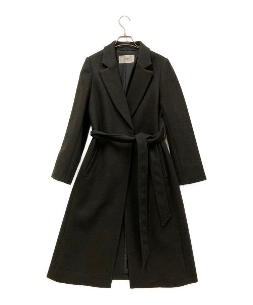 ABAHOUSE mavie（アバハウスマヴィ）abahouse mavie (アバハウスマヴィ) チェスターコート ブラック サイズ:SIZE Freeの古着・服飾アイテム