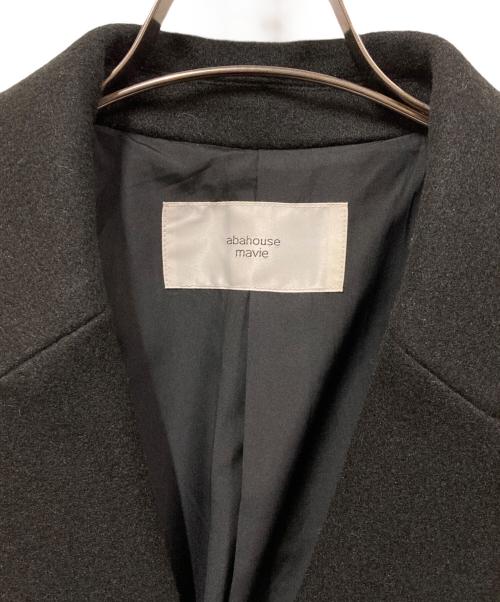 ABAHOUSE mavie（アバハウスマヴィ）abahouse mavie (アバハウスマヴィ) チェスターコート ブラック サイズ:SIZE Freeの古着・服飾アイテム