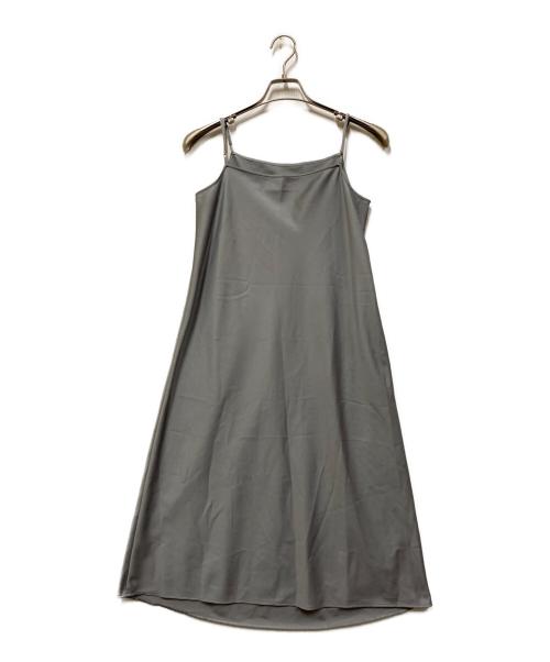 TOMORROW LAND collection（トゥモローランドコレクション）TOMORROW LAND collection (トゥモローランドコレクション) シアーオーガンジーウエストタックワンピース ブラック サイズ:36の古着・服飾アイテム
