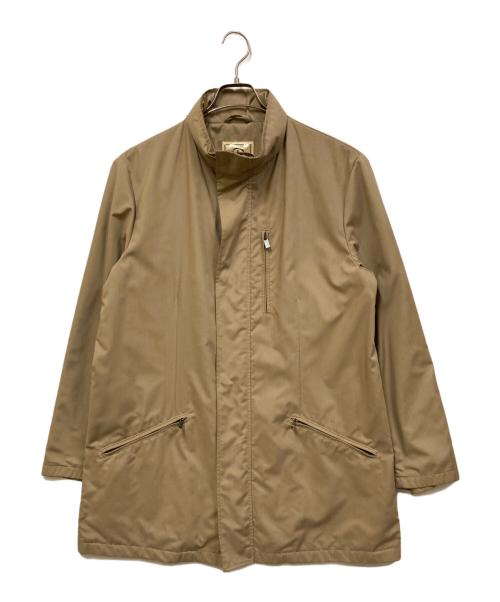 ARMANI COLLEZIONI（アルマーニ コレツィオーニ）ARMANI COLLEZIONI (アルマーニ コレツィオーニ) スタンドカラーコート ベージュ サイズ:50の古着・服飾アイテム