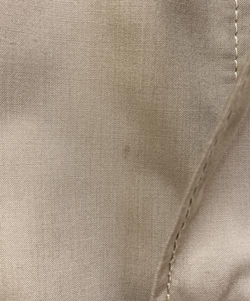 ARMANI COLLEZIONI（アルマーニ コレツィオーニ）ARMANI COLLEZIONI (アルマーニ コレツィオーニ) スタンドカラーコート ベージュ サイズ:50の古着・服飾アイテム