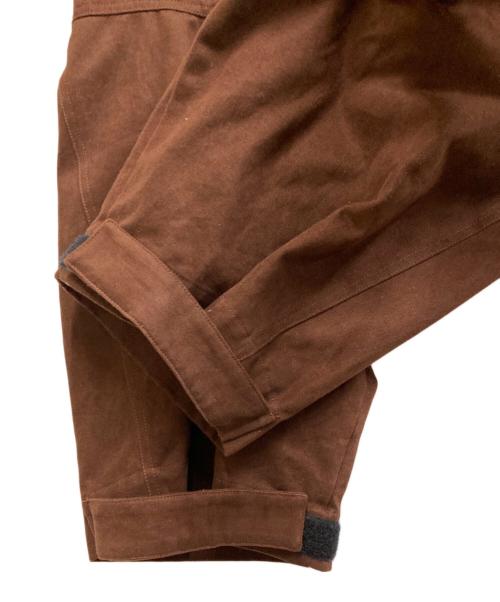 MORDECAI（モルデカイ）MORDECAI (モルデカイ) TWILL CARGO EASY TROUSERS ブラウン サイズ:SIZE Mの古着・服飾アイテム