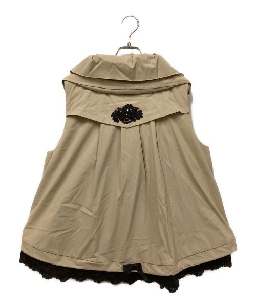 Super Beauty（スーパービューティ）Super Beauty (スーパービューティ) ダウンベスト ベージュ サイズ:SIZE 42 未使用品の古着・服飾アイテム