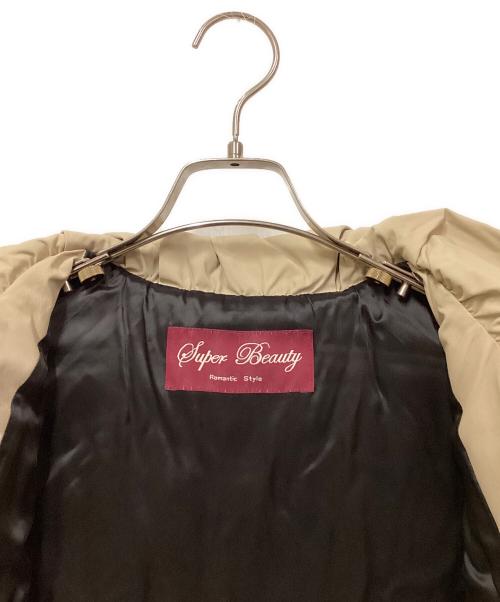 Super Beauty（スーパービューティ）Super Beauty (スーパービューティ) ダウンベスト ベージュ サイズ:SIZE 42 未使用品の古着・服飾アイテム