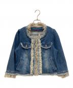 TO BE CHICトゥービーシック）の古着「デニムジャケット」｜インディゴ