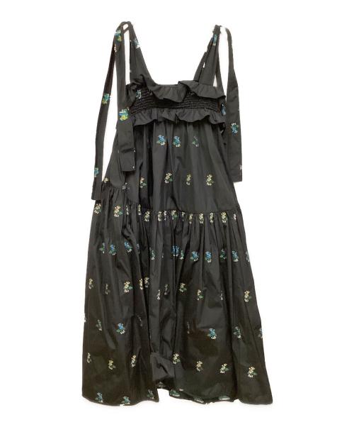 CECILIE BAHNSEN（セシリーバンセン）Cecilie Bahnsen (セシリーバンセン) Mika Dress ブラック サイズ:SIZE UK8の古着・服飾アイテム
