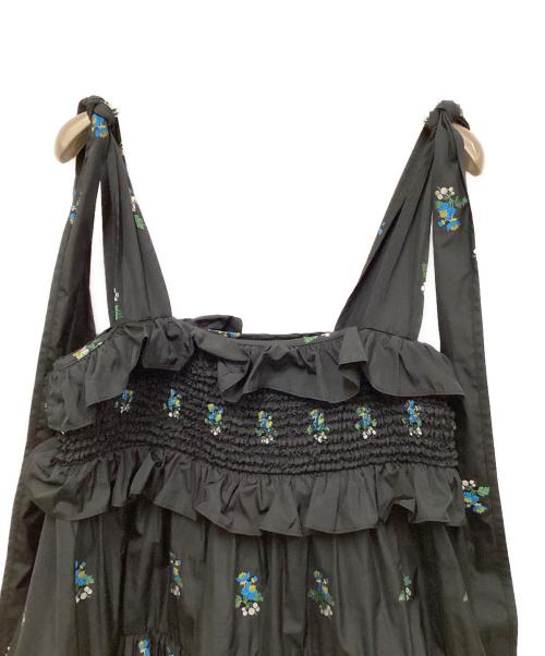 CECILIE BAHNSEN（セシリーバンセン）Cecilie Bahnsen (セシリーバンセン) Mika Dress ブラック サイズ:SIZE UK8の古着・服飾アイテム