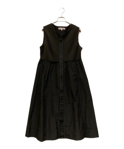 Super Beauty（スーパービューティ）Super Beauty (スーパービューティ) ショートジャケット＆ロングOP ツインセット ブラック サイズ:SIZE 40の古着・服飾アイテム