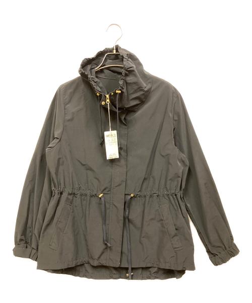 J.PRESS（ジェイプレス）J.PRESS (ジェイプレス) ヒーリングタフタ ショート ブルゾン ブラック サイズ:SIZE 9の古着・服飾アイテム