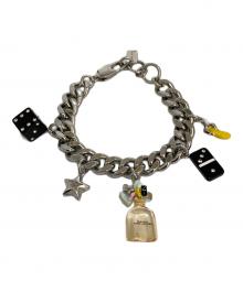 MARC JACOBS（マークジェイコブズ）の古着「ミニアイコンパーフェクトチャームブレスレット」｜シルバー