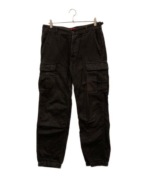 SUPREME（シュプリーム）Supreme (シュプリーム) カーゴパンツ ブラック サイズ:SIZE 81cm (W32)の古着・服飾アイテム