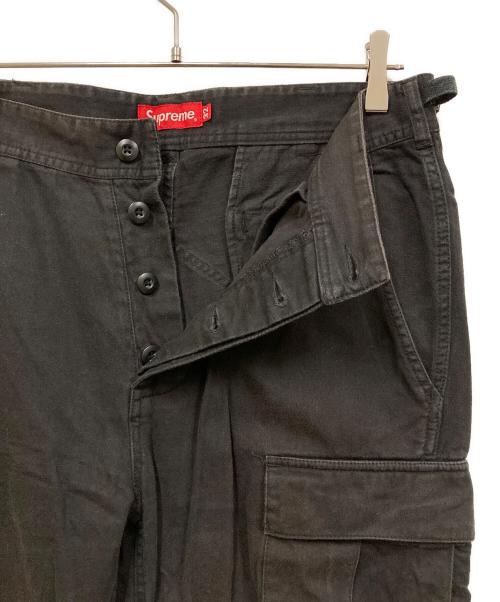 SUPREME（シュプリーム）Supreme (シュプリーム) カーゴパンツ ブラック サイズ:SIZE 81cm (W32)の古着・服飾アイテム