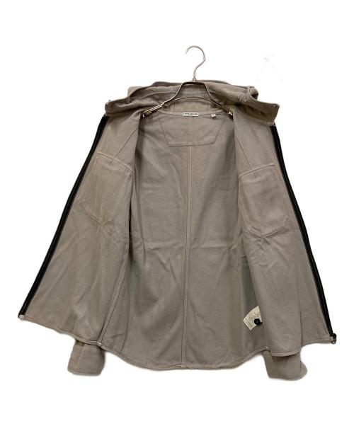 STONE ISLAND（ストーンアイランド）STONE ISLAND (ストーンアイランド) 09AWウールフーデットシャツ グレー サイズ:SIZE Mの古着・服飾アイテム