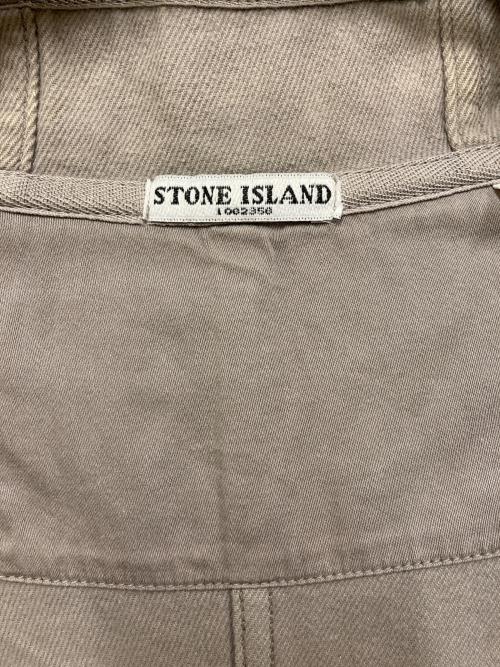 STONE ISLAND（ストーンアイランド）STONE ISLAND (ストーンアイランド) 09AWウールフーデットシャツ グレー サイズ:SIZE Mの古着・服飾アイテム