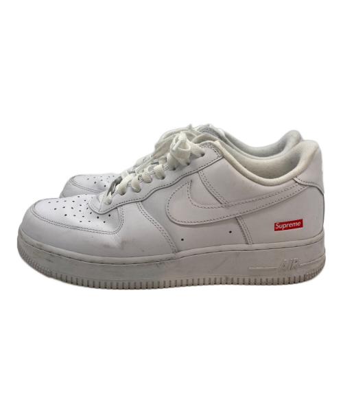 NIKE（ナイキ）NIKE (ナイキ) Supreme (シュプリーム) Air Force 1 Low ホワイト サイズ:SIZE 26.5cmの古着・服飾アイテム