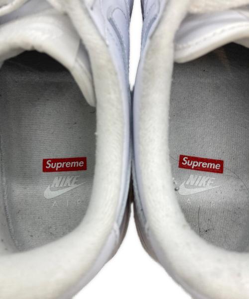 NIKE（ナイキ）NIKE (ナイキ) Supreme (シュプリーム) Air Force 1 Low ホワイト サイズ:SIZE 26.5cmの古着・服飾アイテム
