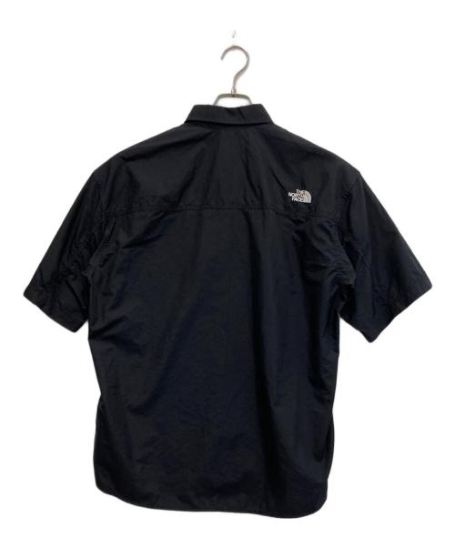 THE NORTH FACE（ザ ノース フェイス）THE NORTH FACE (ザ ノース フェイス) S/S NUPTSE SHIRT ブラック サイズ:Mの古着・服飾アイテム