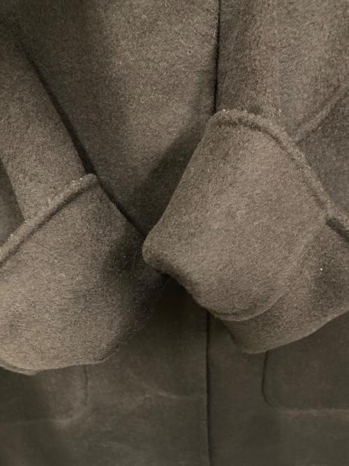 FRAMeWORK（フレームワーク）FRAMeWORK (フレームワーク) ハミルトンリバークルーネックコート ブラウン サイズ:SIZE 38の古着・服飾アイテム