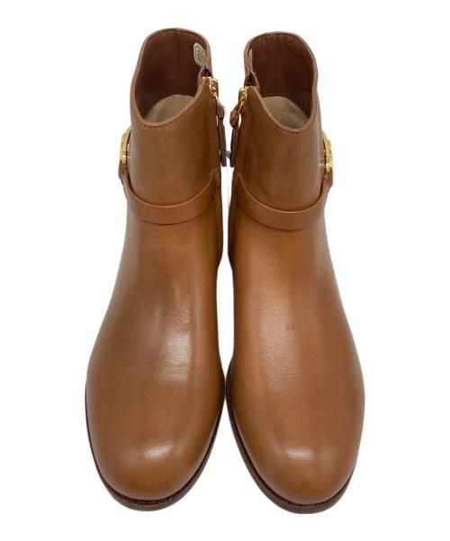 LAUREN RALPH LAUREN（ローレンラルフローレン）LAUREN RALPH LAUREN (ローレンラルフローレン) ショートブーツ ベージュ サイズ:SIZE 5.5Bの古着・服飾アイテム