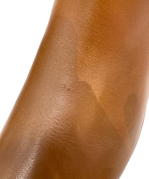 LAUREN RALPH LAUREN（ローレンラルフローレン）LAUREN RALPH LAUREN (ローレンラルフローレン) ショートブーツ ベージュ サイズ:SIZE 5.5Bの古着・服飾アイテム